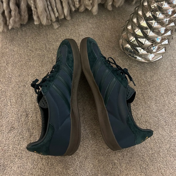 Adidas Gazelle Indoor Shadow Sneaker - Green Gum - Size Men’s 11 - Picture 6 of 13